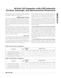 MAX7313ATG+TGC1 Datasheet Page 17