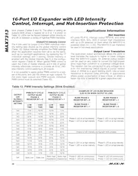 MAX7313ATG+TGC1 Datasheet Page 20