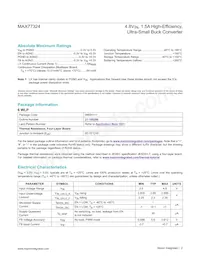 MAX77324EWTAD+ Datasheet Page 2