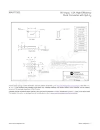MAX77503AEWC+T Datasheet Page 7