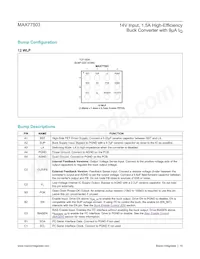 MAX77503AEWC+T Datasheet Page 18