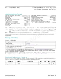 MAX77681AEWV+T Datasheet Page 6