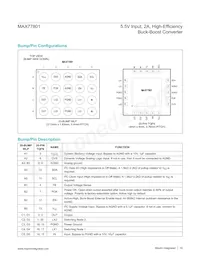MAX77801ETP+ Datasheet Pagina 10