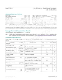 MAX77816AEWP+T Datasheet Page 2