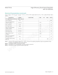 MAX77816AEWP+T Datasheet Page 5