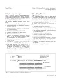 MAX77816AEWP+T Datasheet Pagina 20