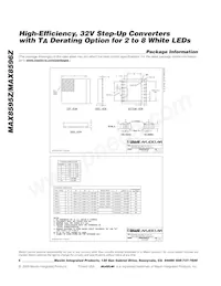 MAX8595ZETA+TG51 Datasheet Page 8