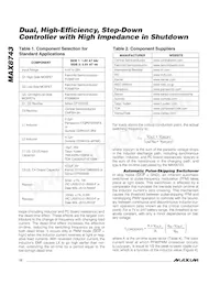 MAX8743ETX+T Datasheet Page 12