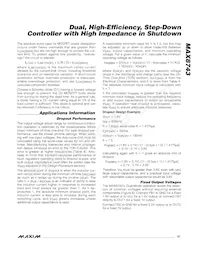 MAX8743ETX+T Datasheet Page 21