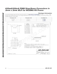 MAX8805WEWEEE+ Datasheet Pagina 22