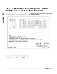 MAX8815AETB+G1D Datasheet Page 14