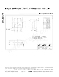 MAX9130EXT/GG8 Datasheet Page 8
