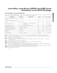 MAX9181EXT-T Datasheet Page 3