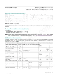 MAX9288GTM/V+TGG7 Datasheet Pagina 8