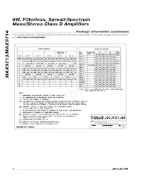 MAX9714ETJ+TG24 Datasheet Pagina 16