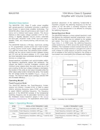 MAX9768BETG/V+ Datasheet Page 13