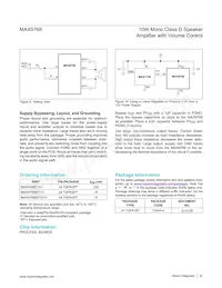 MAX9768BETG/V+ Datasheet Page 22