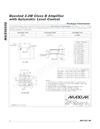 MAX98500EWE+ Datasheet Page 14