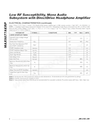 MAX9877AERP+T Datasheet Page 6