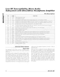 MAX9877EWP+CG2 Datasheet Pagina 16