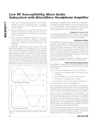 MAX9877EWP+CG2 Datasheet Page 20