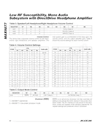 MAX9877EWP+CG2 Datasheet Pagina 22