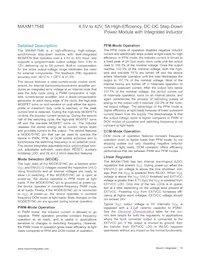 MAXM17546ALY#T Datasheet Pagina 16