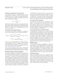 MAXM17546ALY#T Datasheet Page 17