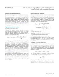 MAXM17546ALY#T Datasheet Pagina 18