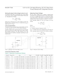 MAXM17546ALY#T Datasheet Page 19