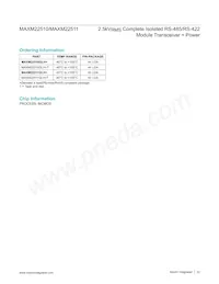 MAXM22511GLH+T Datasheet Page 22