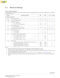 MC07XS6517EKR2 Datasheet Page 11