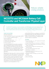 MC33772BTP2AE Datasheet Cover