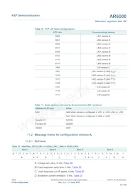MC33AR6000BGT Datasheet Page 16