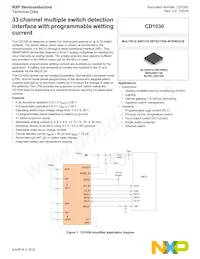 MC33CD1030AER2 Datasheet Cover