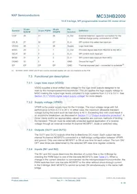 MC33HB2000EK Datasheet Page 6