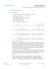 MC33HB2000EK數據表 頁面 17