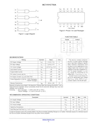 MC74VHCT08AMG Datasheet Pagina 2