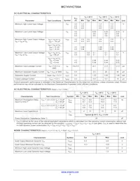 MC74VHCT08AMG Datasheet Page 3