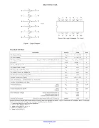 MC74VHCT14AMG Datasheet Page 2