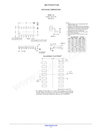 MC74VHCT14AMG Datasheet Pagina 5