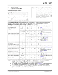MCP1665T-E/MRA Datasheet Page 3