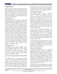 MP3429GL-P Datasheet Page 15