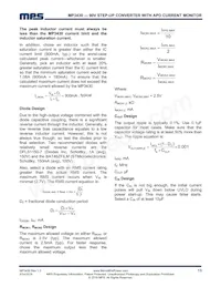 MP3430HQ-LF-P Datasheet Page 13