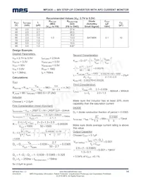 MP3430HQ-LF-P Datasheet Page 14