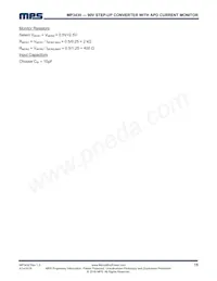 MP3430HQ-LF-P Datasheet Page 15