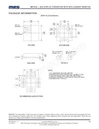 MP3430HQ-LF-P Datasheet Page 16