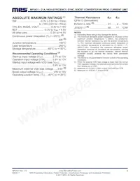 MP3431GL-Z Datasheet Pagina 3