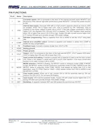 MP3431GL-Z Datasheet Page 15