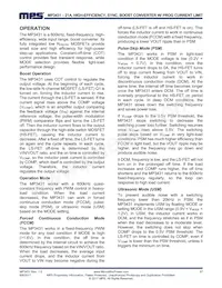 MP3431GL-Z Datasheet Page 17